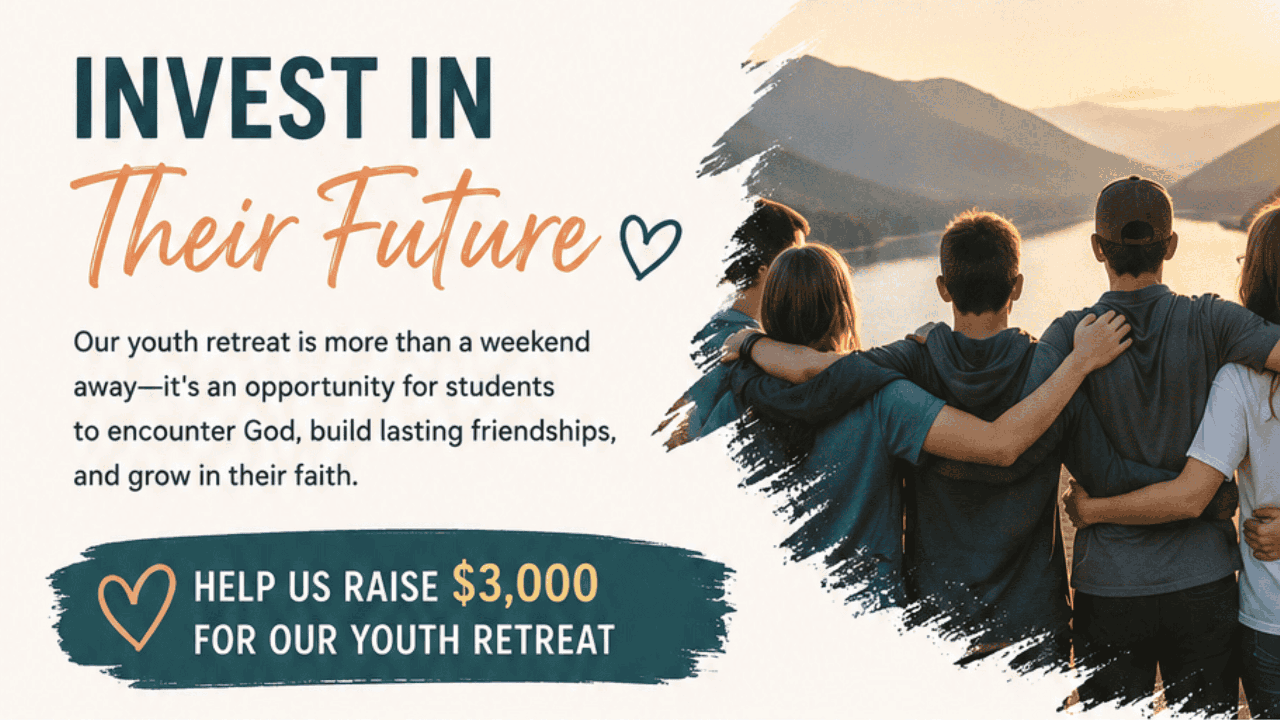 Youth Group Sponsorship Hero Image